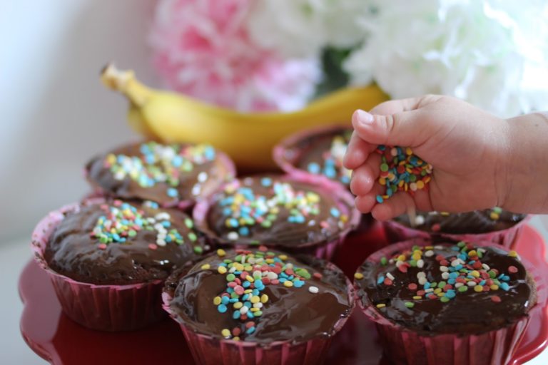 Schokoladen-Bananen-Muffins – Judys Schokoladenseite | Rezepte, Beauty ...